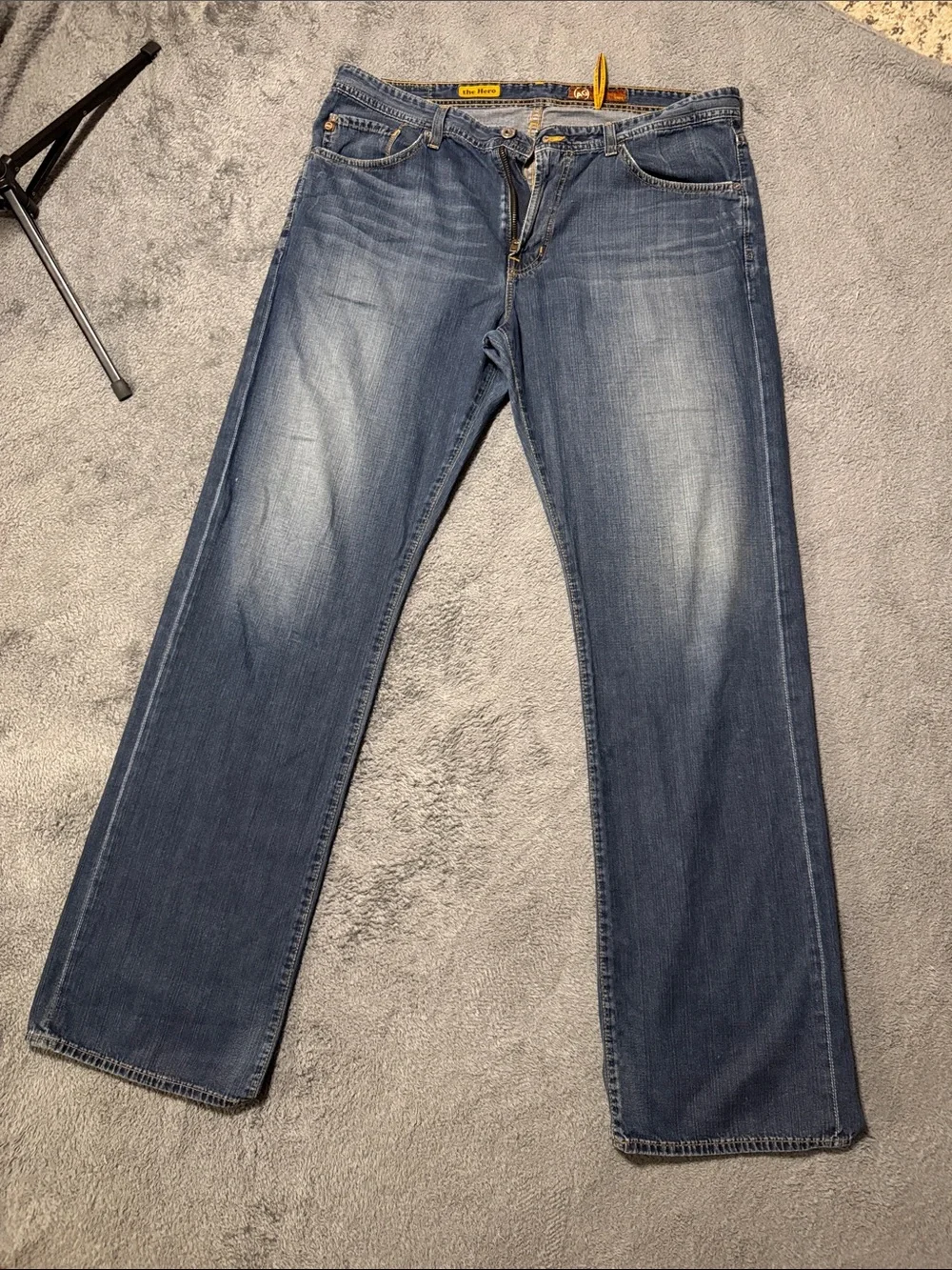 Ag Adriano Goldschmied Men’s Bootcut Blue Jeans